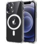 Transparent Clear Pro MAGNETIC Circle Case for iPhone 12 / 12 Pro 6.1 (Clear)